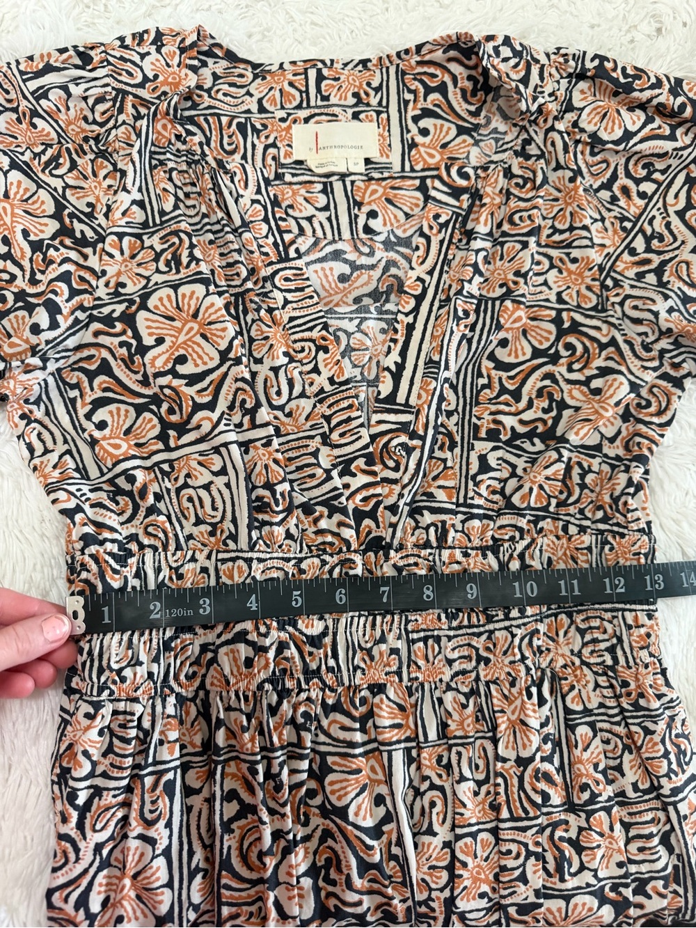 Anthropologie Somerset Mini Dress in Washed Black Multi - Picture 14 of 16